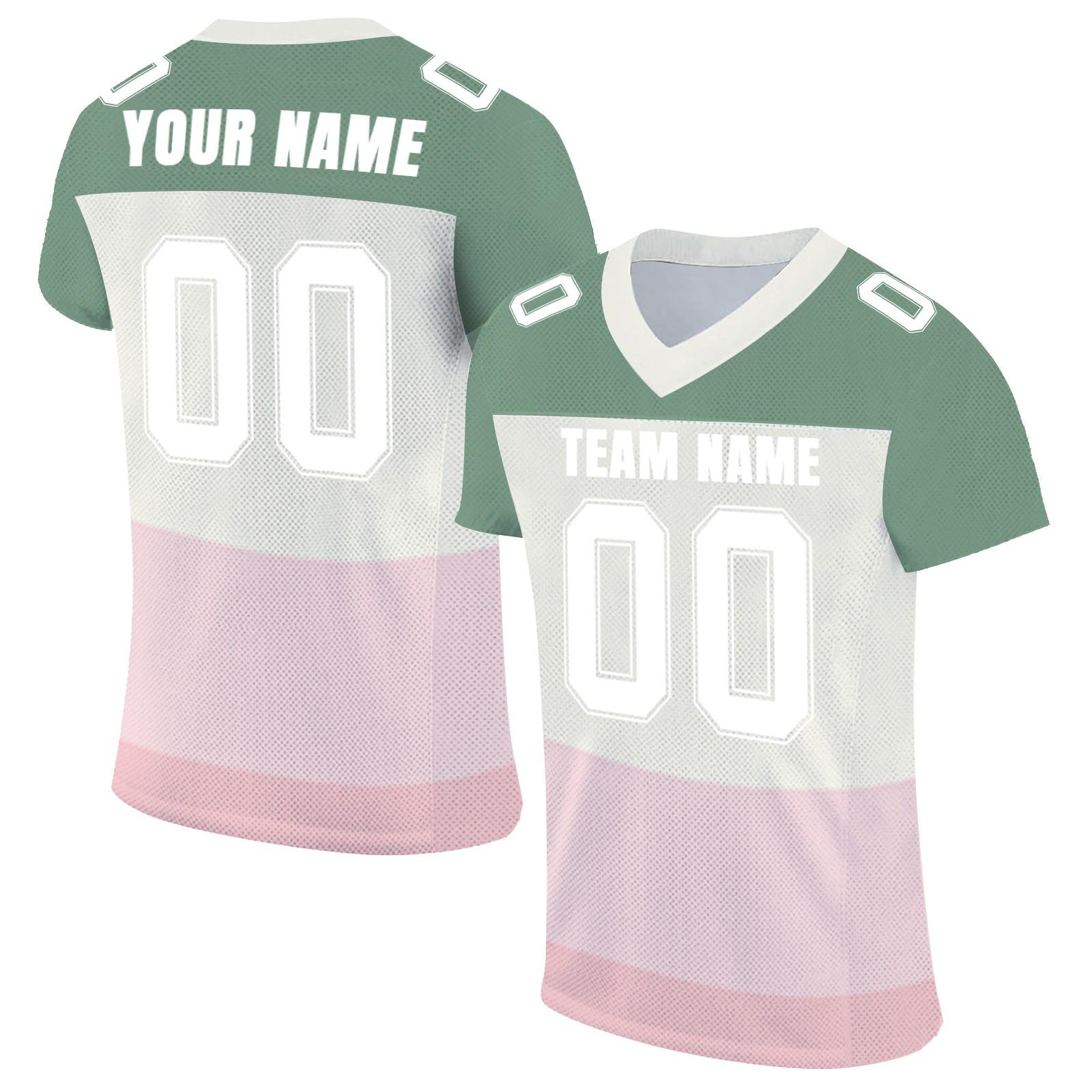 Custom Football Jerseys Personalized Printed Team & Number Sports Uniform For Men Women Youth S