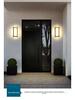 Waterproof Outdoor LED Wall Light for Bedroom, Entrance, Villa, Balcony, or Corridor.