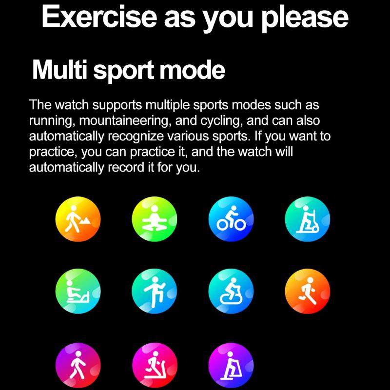 2025 Nové chytré hodinky na měření kyseliny močové, krevních tuků, EKG+PPG, pulzu, krevního tlaku, s Bluetooth voláním, sportovní pro Xiaomi, hodinky pro sledování zdraví
