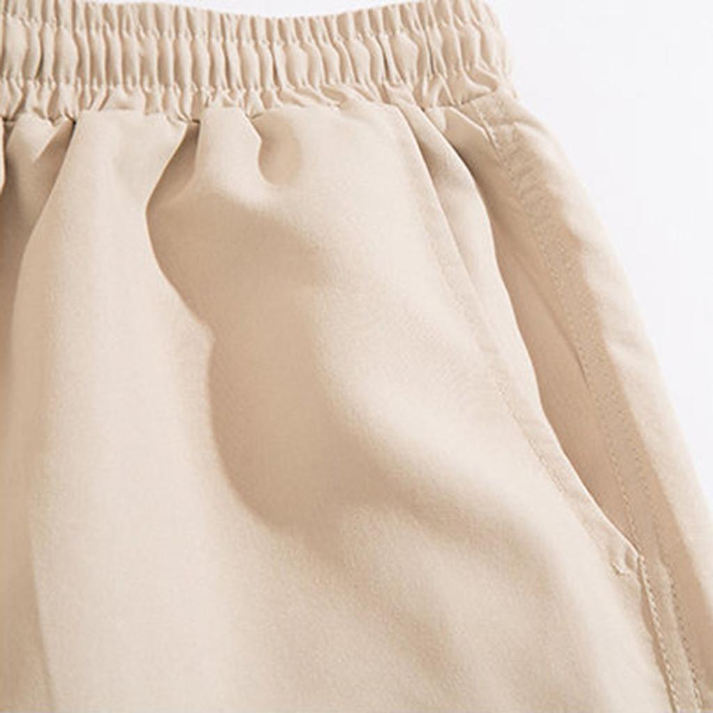 Men's Summer Cargo Shorts Loose Casual Multi-Pocket Drawstring Men's Jogging Cargo Shorts