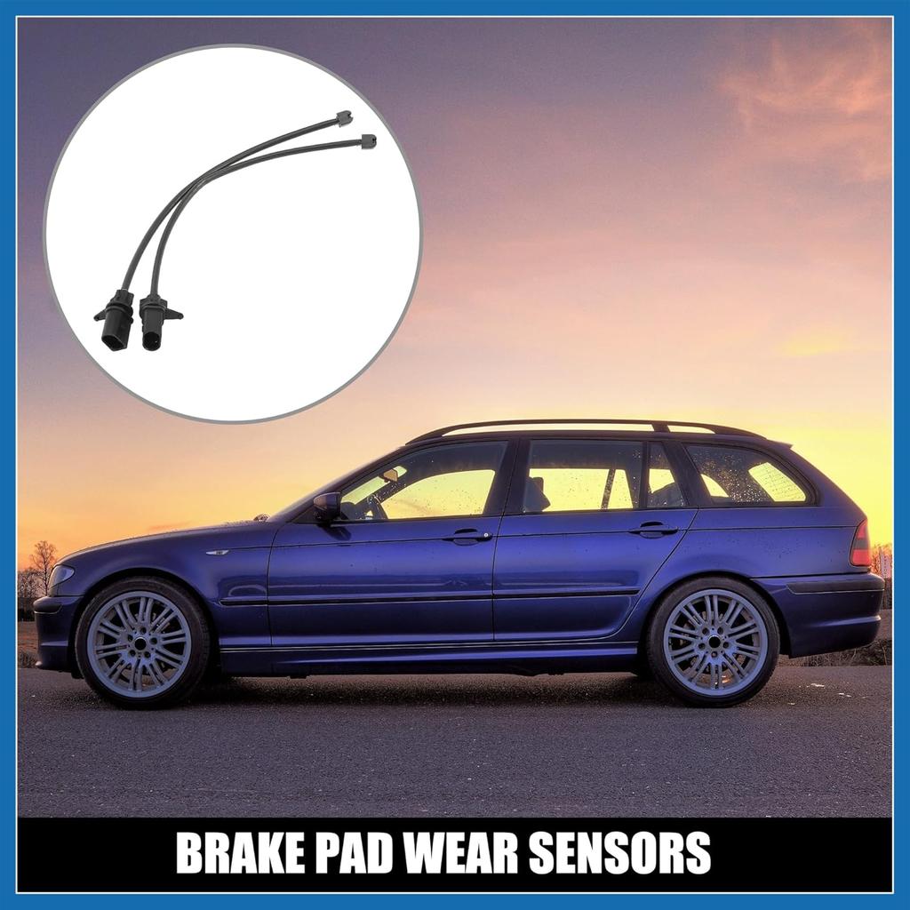 2pcs Car Front Brake Pad Wear Sensor for Porsche Macan 2017-2018 95B907253A Item Replacement
