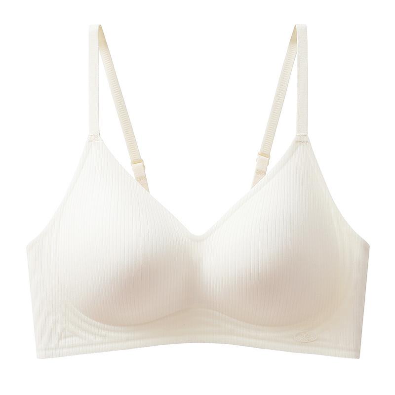 Underwear women gather small breasts, sexy pure desire, summer thin bra, anti-sagging, seamless girl style bra, no steel ring