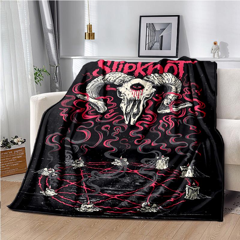 Coperta con Motivo Heavy Metal per Bambini Divano Letto Casa Viaggio Picnic Escursionismo Coperta Super Morbida in Flanella Regalo di Compleanno