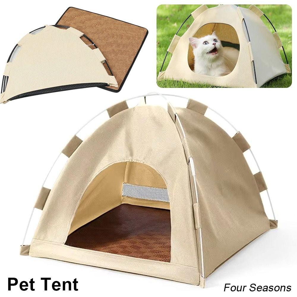 1Pcs Detachable Cats Dog House Portable Pet Cage New Cat Teepee Dog Bed  for Cat Dog
