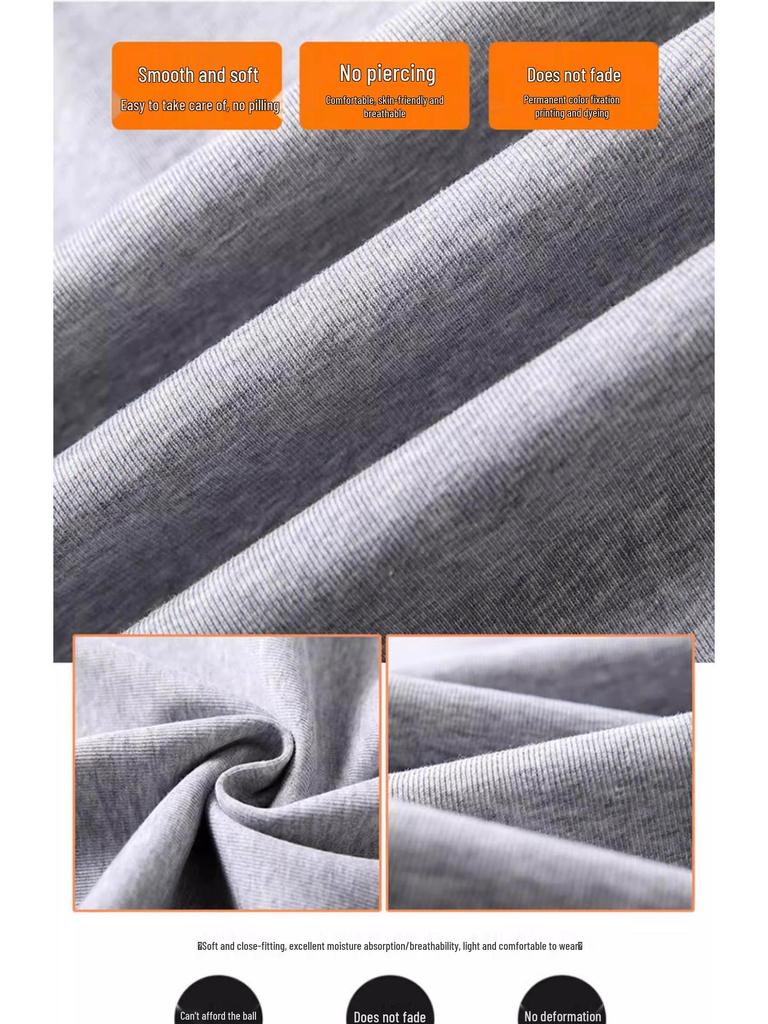 Petite Gray Wide Leg High Waist Pants for Women - Spring/Autumn