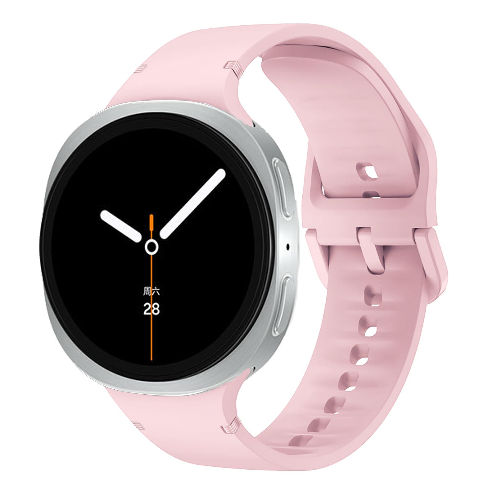 

Silicone band For Samsung Galaxy Watch 8 classic 46mm Accessories Sport correa pulseira Bracelet Galaxy Watch 8 strap 44mm 40mm galaxy watch 8 40mm