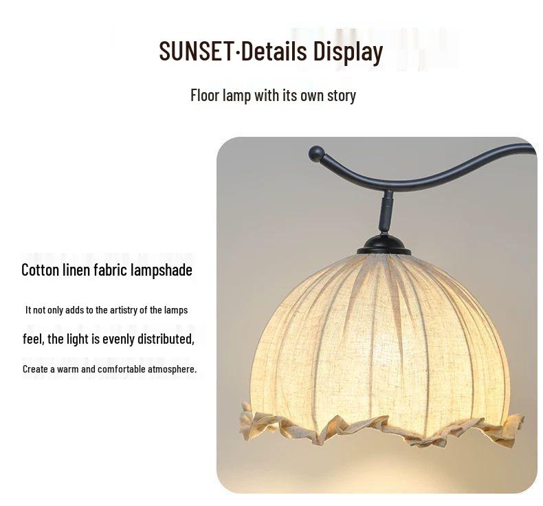 Mid-Century Style Floor Lamp: Living Room, Bedroom, Bedside & Sofa Lighting