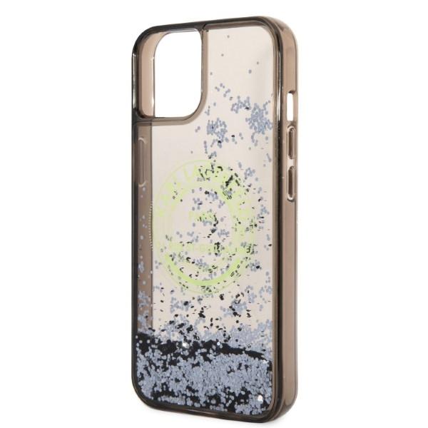 Etui Do iPhone 14 Karl Lagerfeld Liquid Glitter Czarne