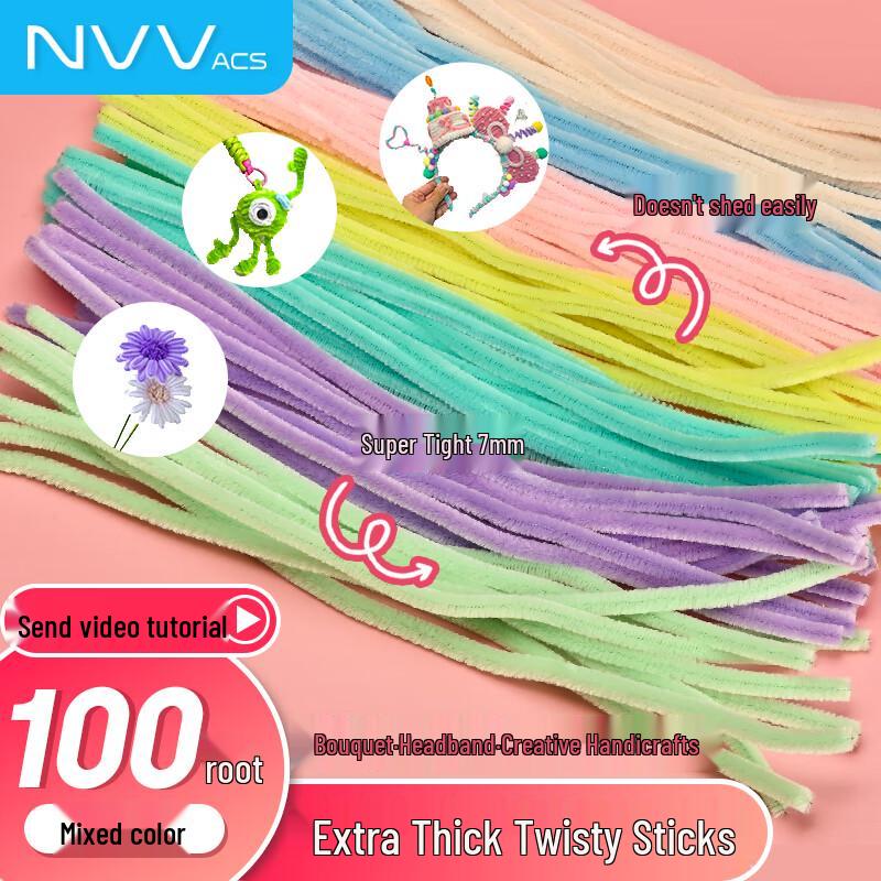 DIY Craft Pipe Cleaners & Accessory Kits