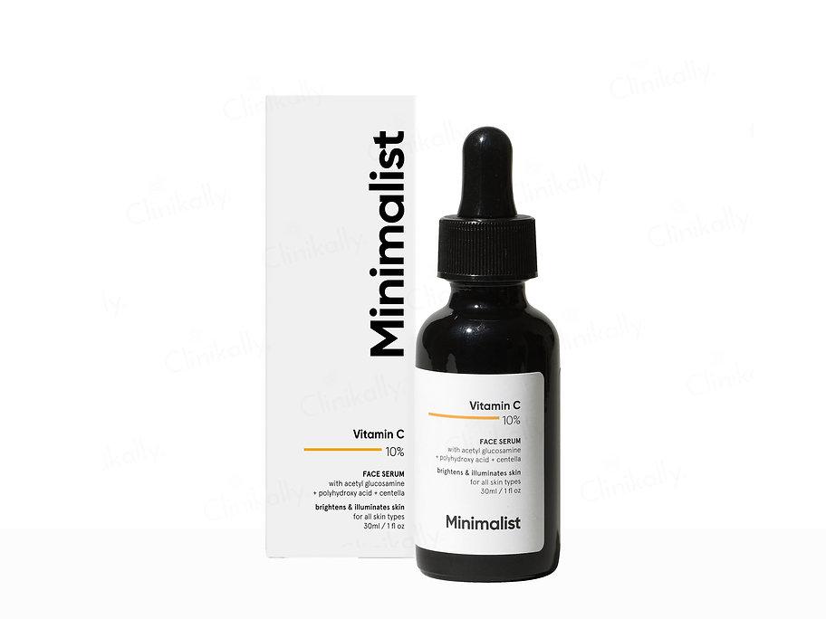 Minimalist 10% Vitamin C Serum, 30ml Each (Pack of 2)
