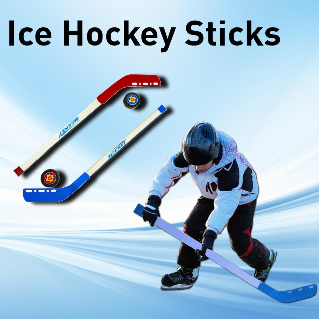 Ice Hockey Sticks A Set Children's Toy Pulley 72CM Plastic Hockey Stick For Kids Children Hockey Stick Youth Street Hockey