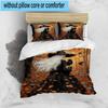 Witchcraft In The Moonlight 3pcs Bedding,Including 1pc Duvet Cover And 2pcs Pillowcases Perfect for Christmas,Ideal for Bedroom, Dormitory