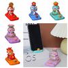 Figurine Mobile Phone Stand Resin Craft Snake Phone Holder  Desktop Decoration