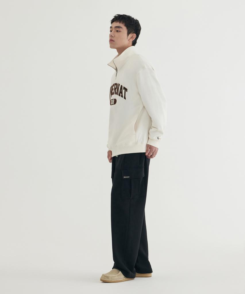 COVERNAT Small Authentic Cargo Sweatpants Black