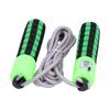 Unisex Jump Ropes with Electronic Counter Adjustable Counting Skipping Rope for ExerciseGreen