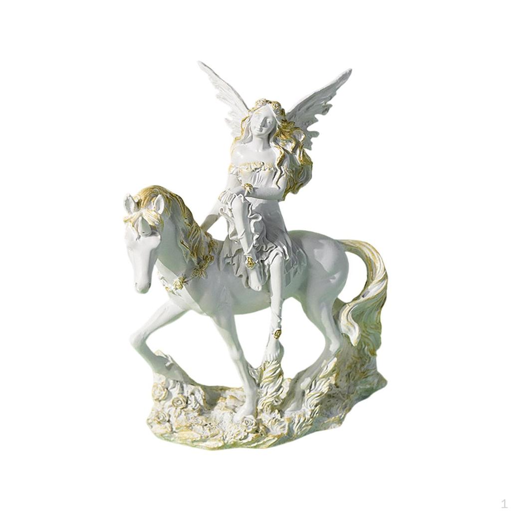Bezaubernde Feenskulptur für Heimdekoration