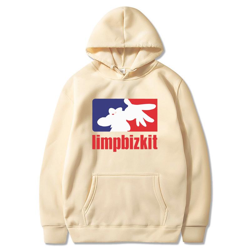 Limp Bizkit Patrón Худи с принтом Уличная Вне помещений Универсальное Свободное худи Limp Bizkit Ban _ Подарок S