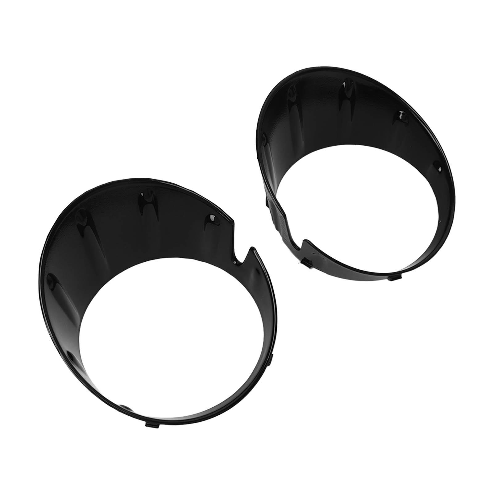 

Левая правая сторона противотуманной фары отделка кольцо глянцевый черный 51117248792 замена для Cooper Base 2Door