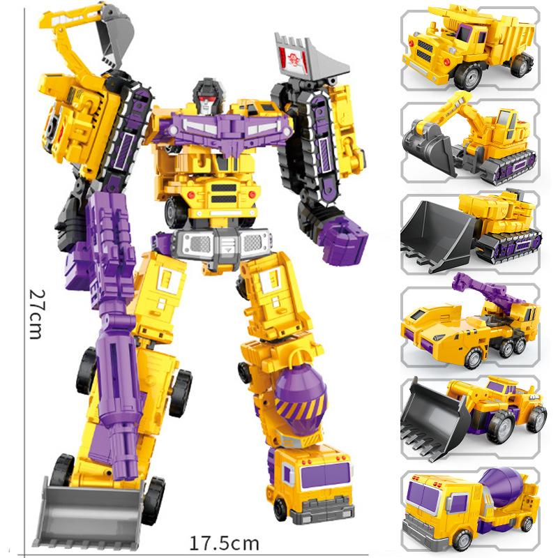 New Shape-Changing Toy Car Robot Bumblebee Optimus Dinosaur King Kong Figure Genuine Column Children'S Boy