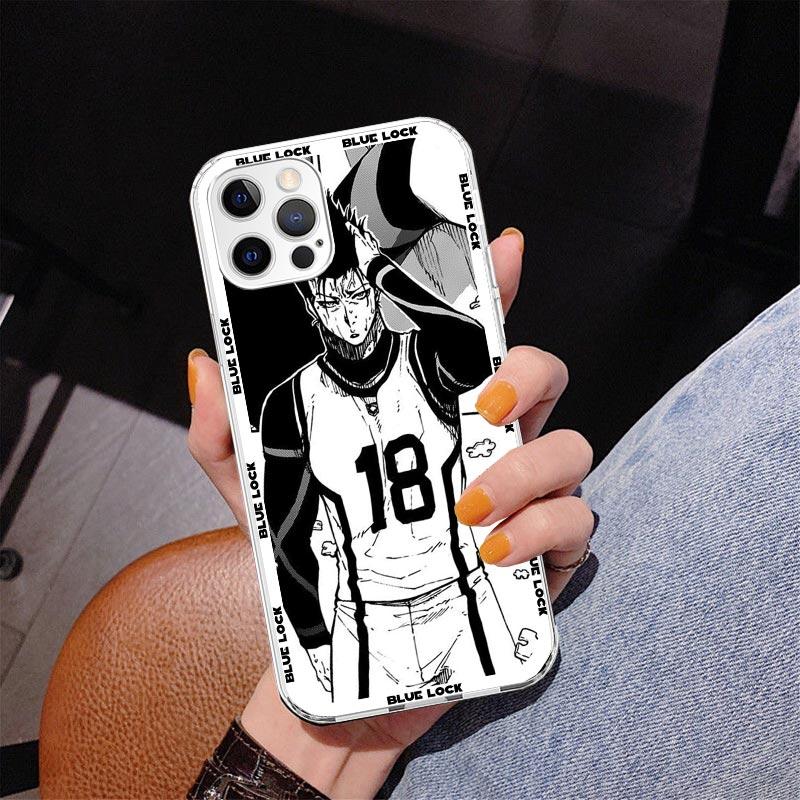 Anime Blue Lock Phone Case For iPhone 17 Air 16 Pro Max 16E 15 + 14 Plus 11 12 13 Mini 7 8 SE Gift Print Cover Fundas 17 Air 16