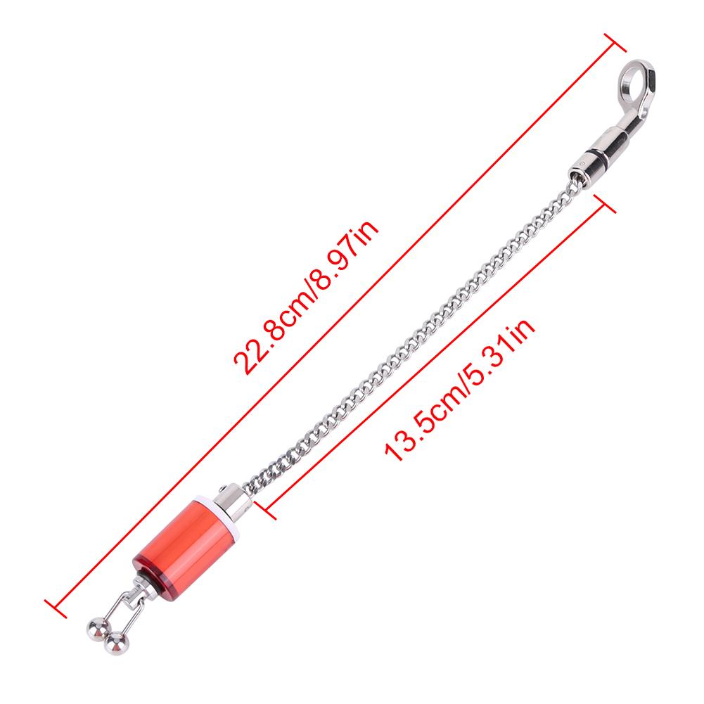 Universal Bite Alarm Hanger Wiggler Outdoor Tools Sling Chain Bite Wiggler Stainless Steel Anti-corrosion Accessories