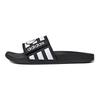 adidas Neo Adilette Comfort Adj Yellow Crossover Black White Unisex Slippers 'Black White' FY3037