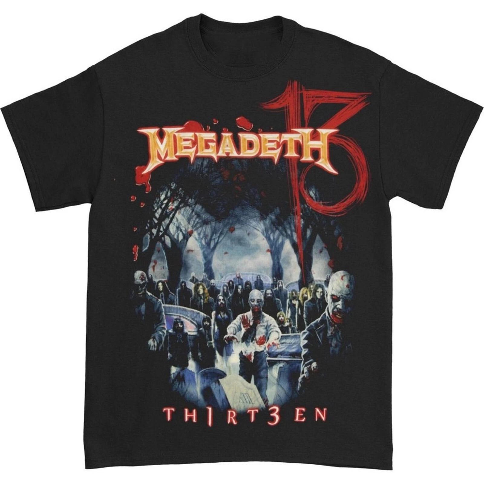 MEGADETH cd lgo ZOMBIE GROUP 13 Official SHIRT LAST SMALL New th1rt3en OOP rust 4XL