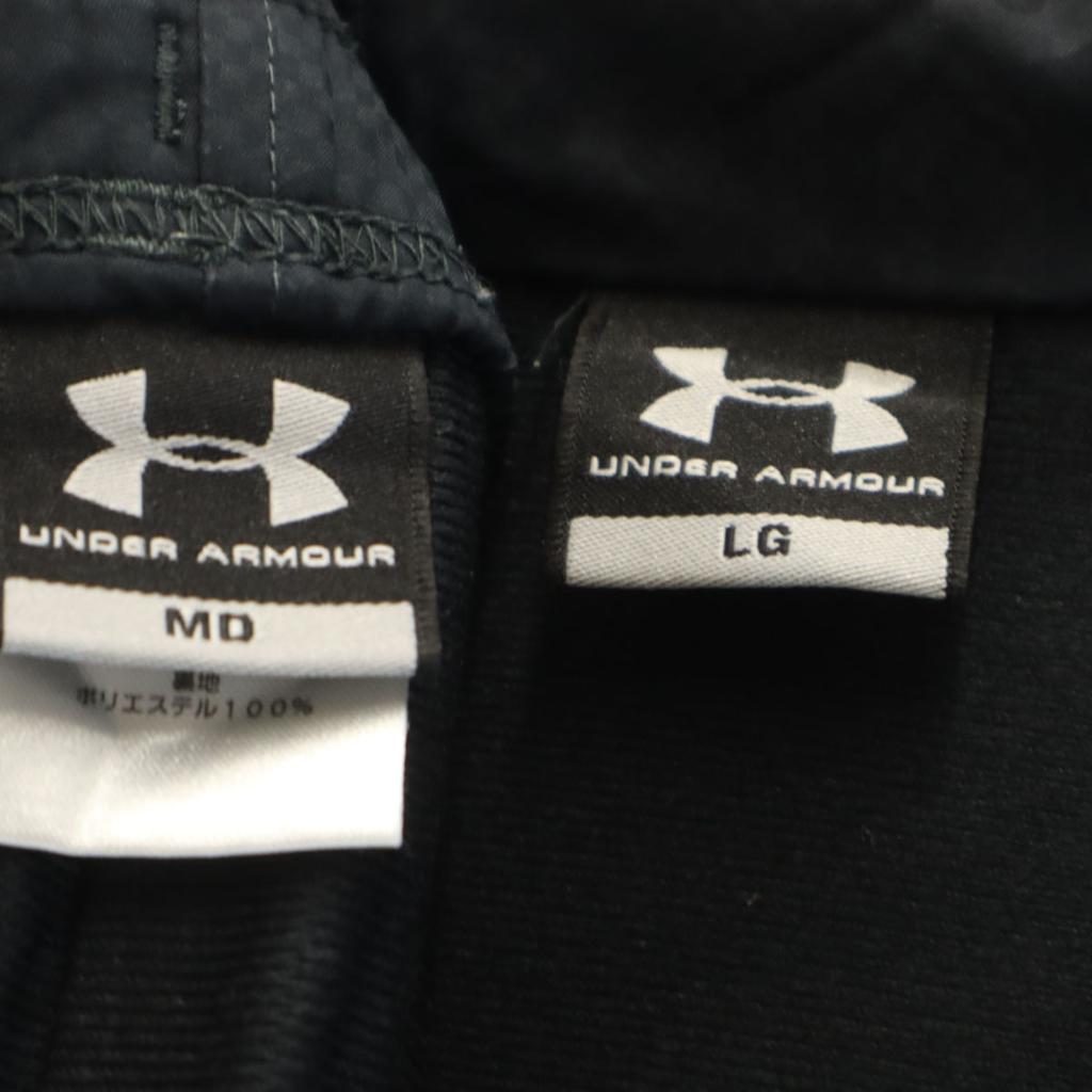 Under Armour Training Windbreaker Setup LG/MD Black Tricot Lining Men's Used