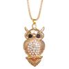 New Rhinestone Elephant Pendant High Quality Stainless Steel Chain Women's Street Style Accessories Fashion Necklace Jewelry