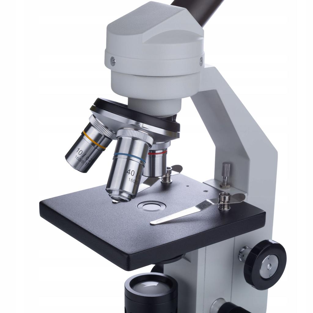 Uran Pro Mbup Biological Microscope With A Set Of Preparations For Observation