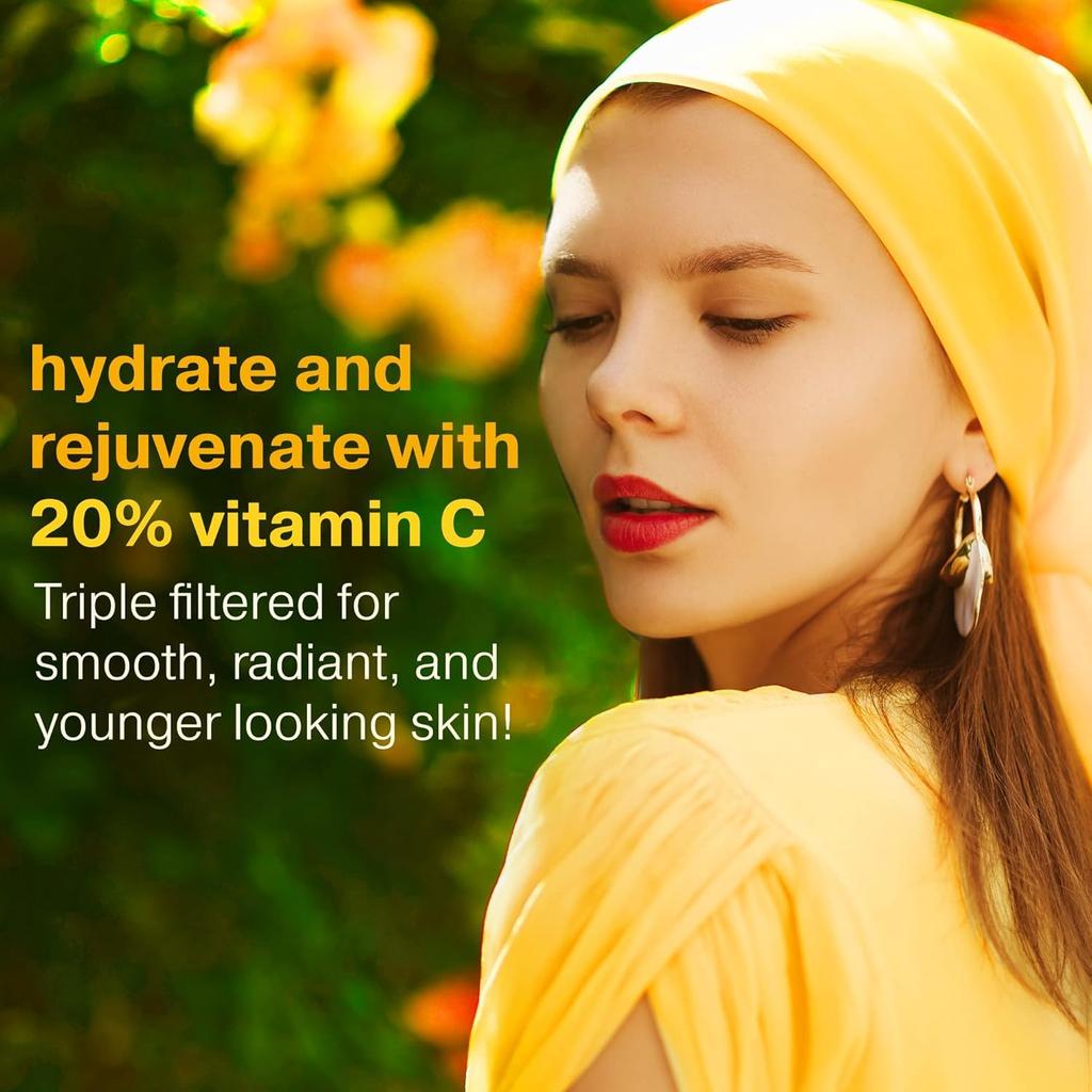 New Vitamin C Concentrate Serum: Vitamin C Serum for Mature Skin, Double Size