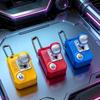 Gear Shift Keychain Stress Relief Sound Control Light Up Car Toy Pendant Bag Charm Funny Gift for Adults Teens
