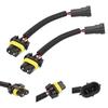 H11 To 9005 9006 Retrofit Wiring Harness for Light Bulb Connector Socket Adap