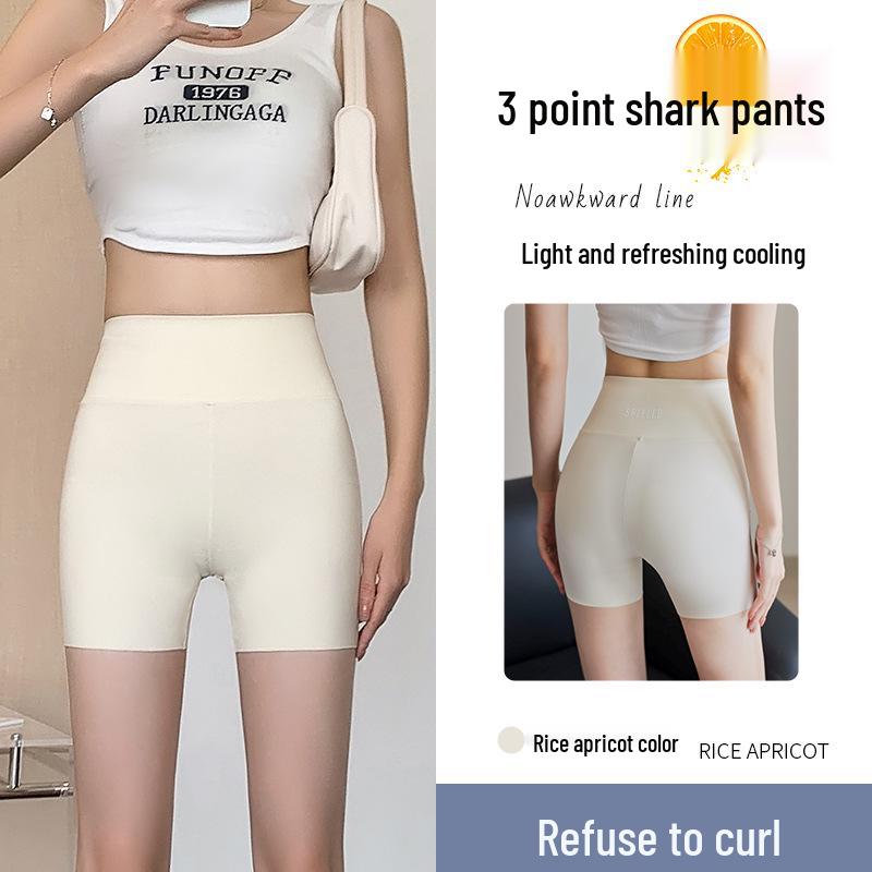 

Women s High-Waist Tummy Control Shark Pants - Comfortable, Versatile, Hip-Lifting, Three-Quarter Base Layer for Summer 2026 2XL