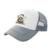 Godfatherofrock Grafikdruck Trucker-Kappe Verstellbare Polyester-Netzrückseite Kappe Lässig Unisex