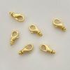Rotating Copper & 14K Gold-Plated Heart Lobster Clasp for Long-Lasting Color In Necklace & Bracelet Jewelry