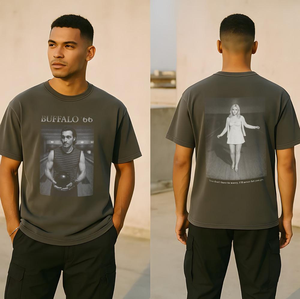 Buffalo 66 Shirt 90s Indie Movie Tee Ricci Gallo TwoSided Vintage Film Gift Unisex T-Shirt XXL