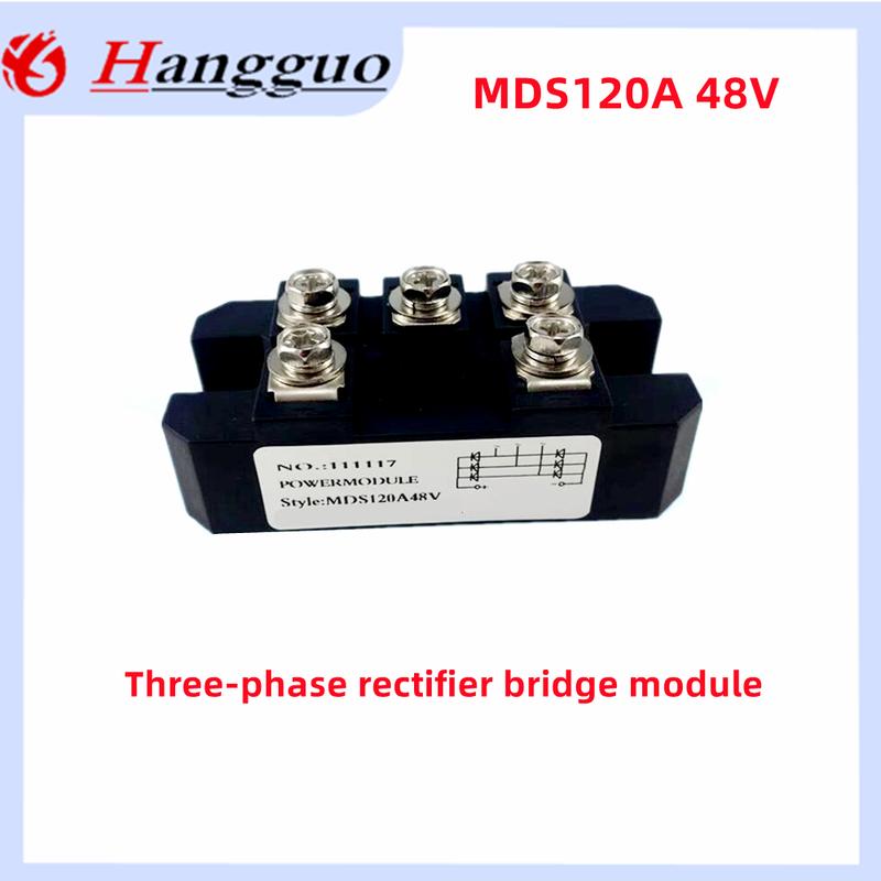 Original MDS120A three-phase rectifier bridge module 120A12V 24V 48V 68V 72V 110V 1600V Rectifier bridge 150A