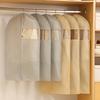 1pc Wardrobe Organizer Bags Down Jacket Compression Hanging Bag with Zipper Clothes Dust Cover Bag Save Space Cloth Storage Bag