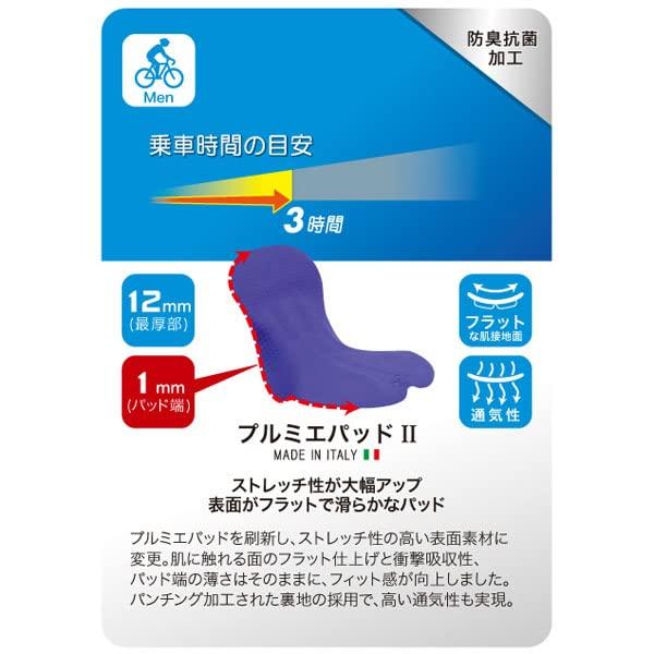 Lion De Capelmuur Advance 2 Premier Pad II Bib Size L Shorts, Black,