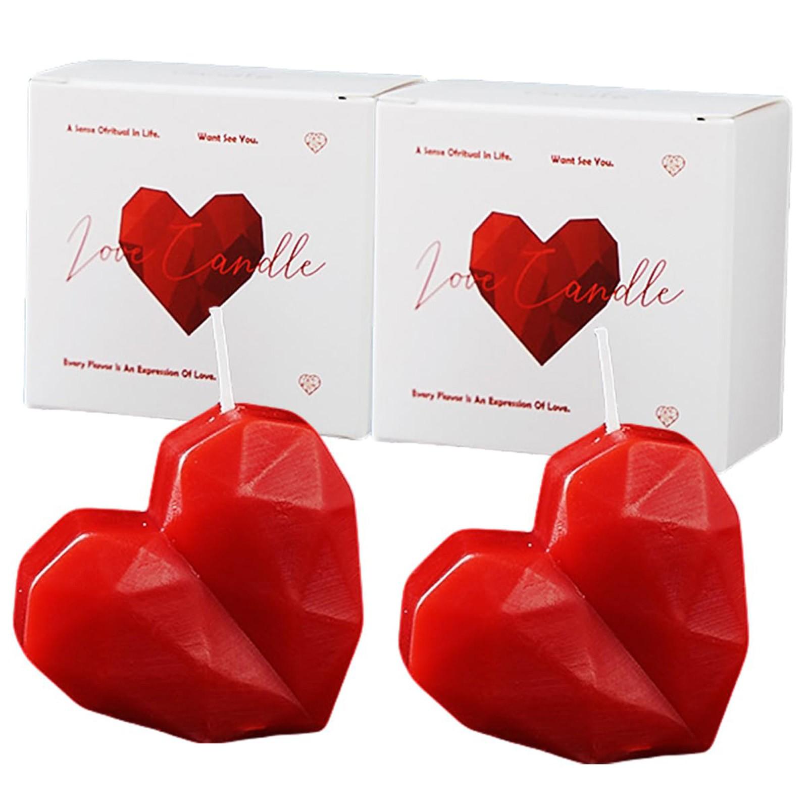 

Ароматическая свеча в форме сердца с розой, свеча Love, декоративная свеча из натурального соевого воска, свеча для свадьбы, дня рождения, Рождества, Дня святого Валентина One Size