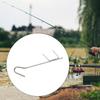 10Pcs Butcher Hooks, Smoking Hooks Set Hooks for Fish Smoking, Fishing Smoking Hooks Set, Stainless Steel Smoking Hooks