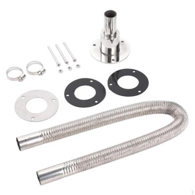 Thru Hull Exhaust Skin Heater Pipe for Parking Heaters