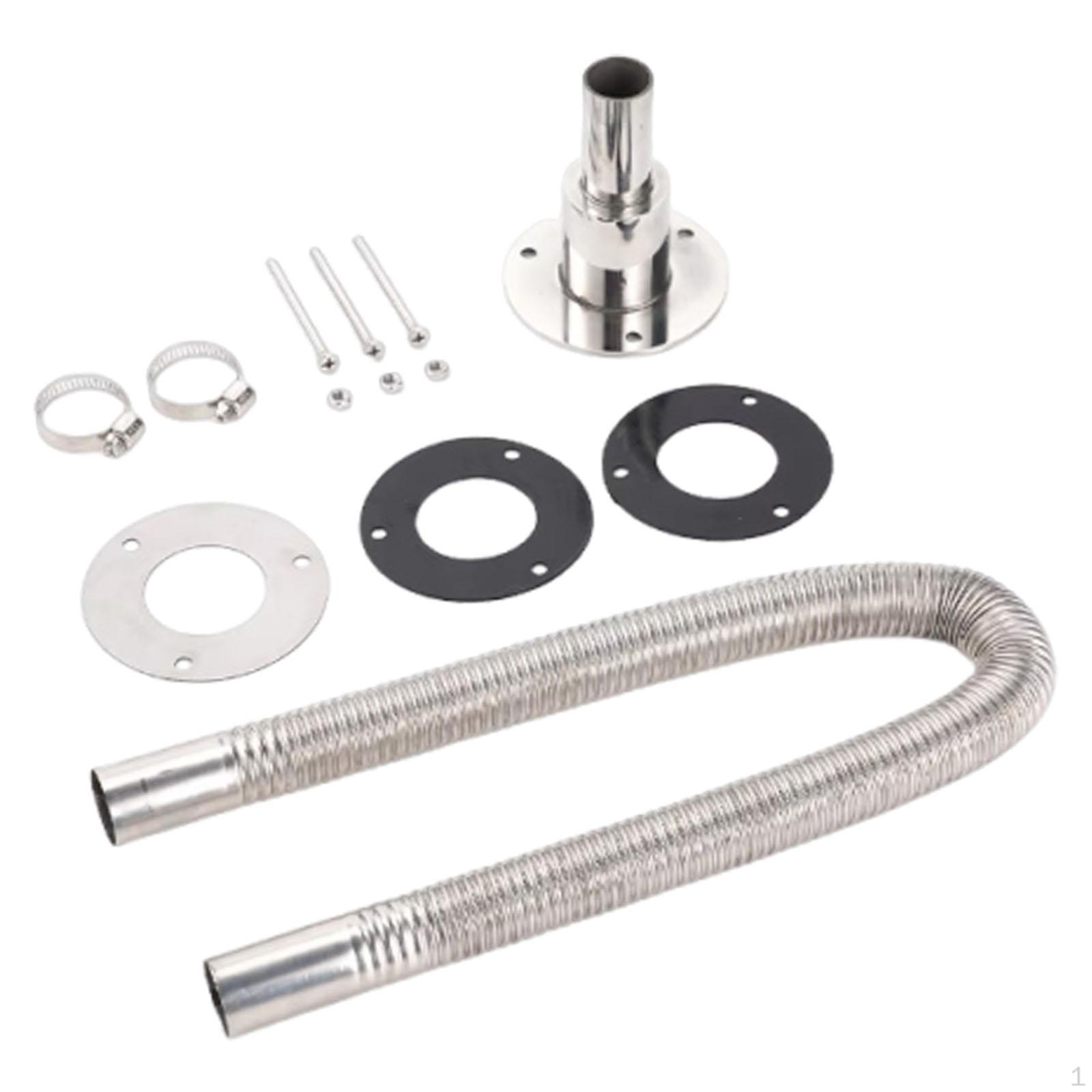 thru Hull Exhaust Skin Heater Pipe for Parking Heaters