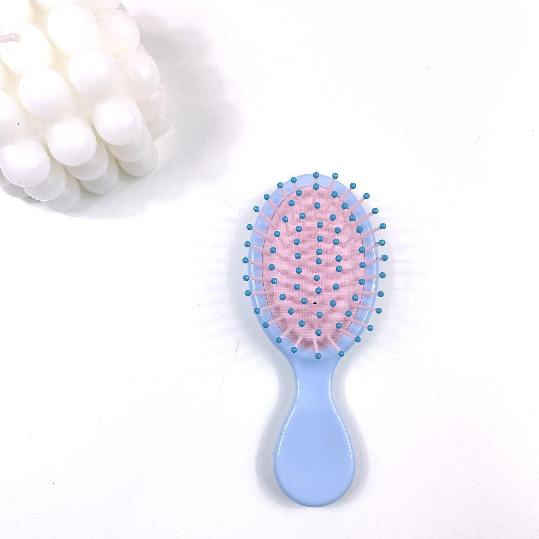 

3-Piece Cartoon Girly Air Cushion Comb Set - Portable Massage & Mini Comb Special Offer