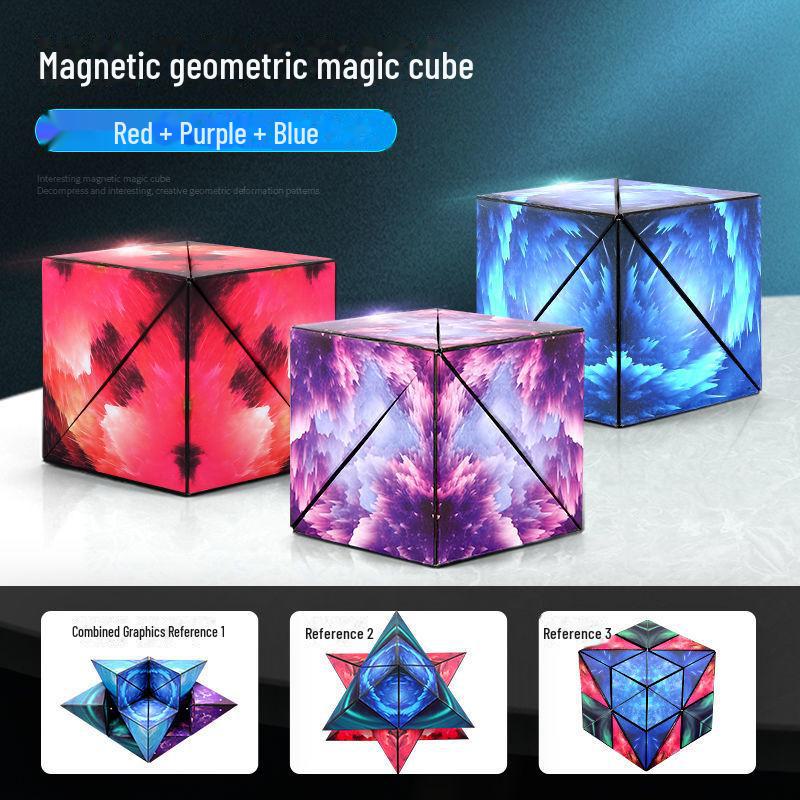 3D Magnetic Logic Cube: Innovative Children's Educational Toy