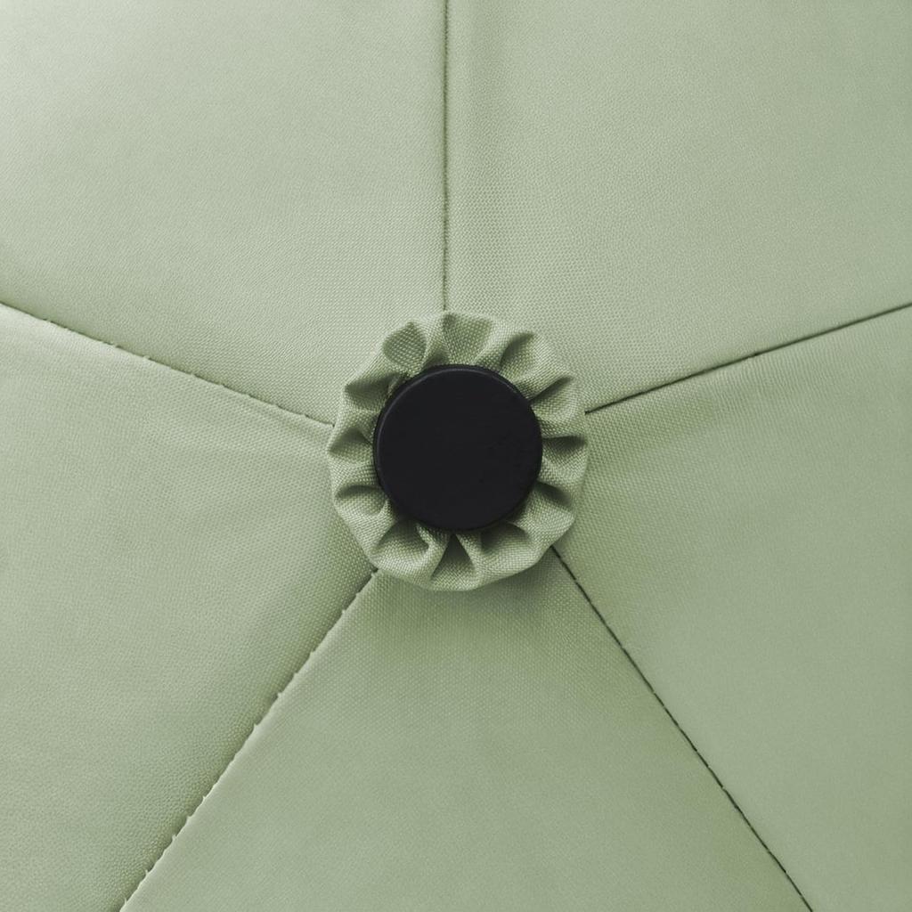 MUJI Lightweight Folding Umbrella 50cm Green - Unisex Sun and Rain, Japan