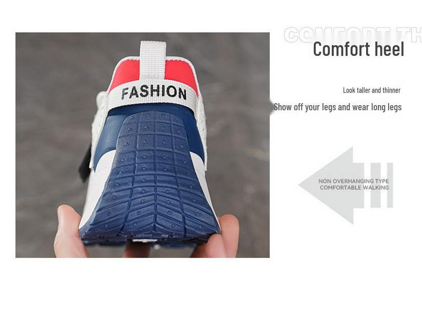 2025 Autumn Women's Casual Hidden Heel Chunky Sole Korean Style Dad Sneakers