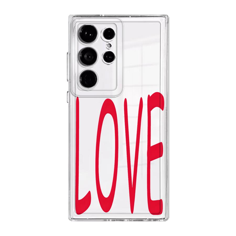 

Phone Cover Case for Samsung Galaxy S26 S25 Edge S23 Ultra S21 Note 20 Ultra 10 S20 Plus S24 S22 FE Personality Love Why Hot Galaxy S25+