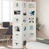 VidaXL Room Divider 3 Panels, Bedroom Screen, Room Separator Panel, Privacy Screen Living Room Office, 358687